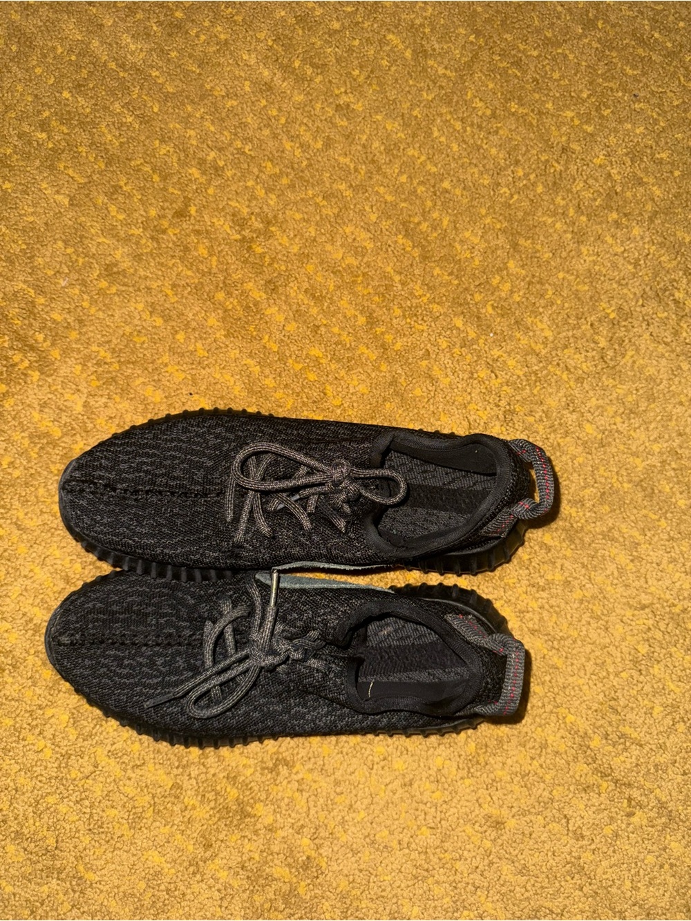 Yeezy 350 Black Sneakers